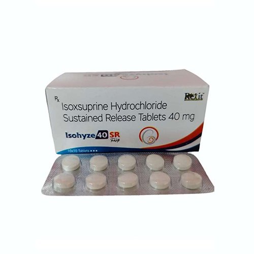 Isohyze 40 SR | Isoxsuprine Hydrochloride Sustained Release Tablets 40 mg | Main Image